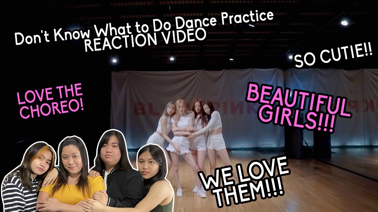 Don't Know What to Do Dance Practice Reaction Video | Pinkpunk TV