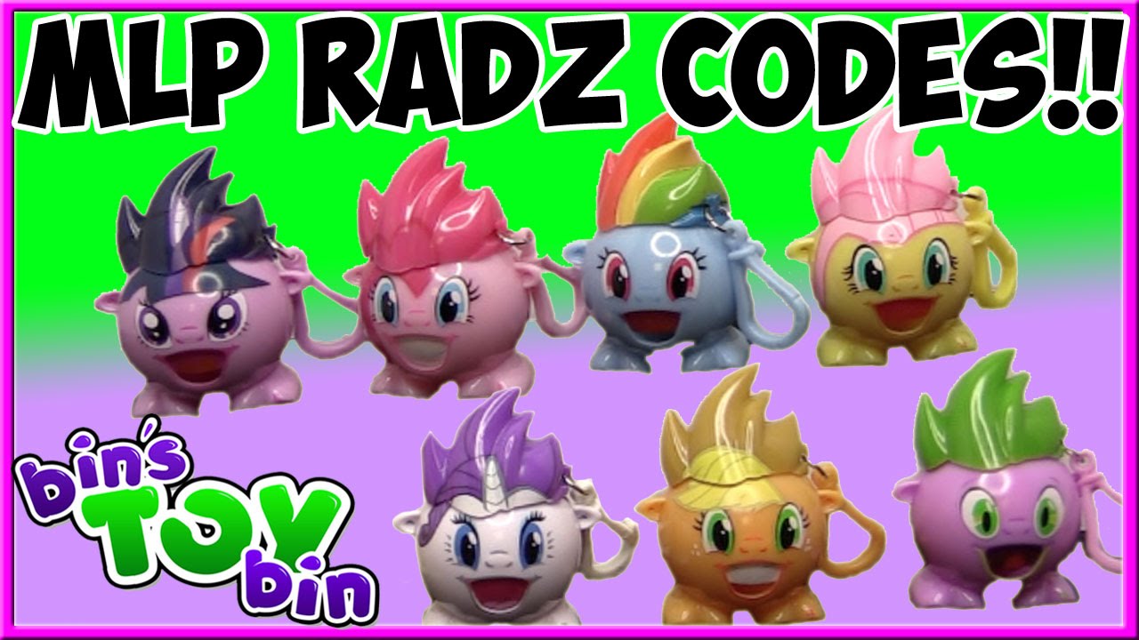 My Little Pony RADZ Candy | CODES REVEALED!! Watch Before You Buy! | Bin's Toy Bin
