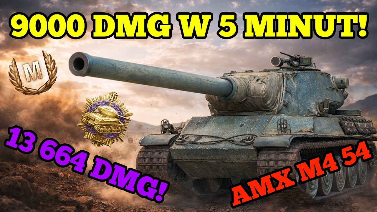 Koniec amunicji w najgorszym momencie! - AMX M4 54