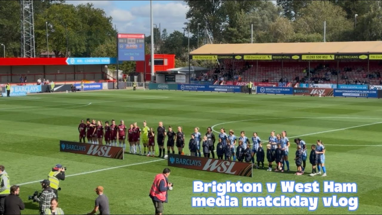 Brighton 4-1 West Ham | Media Matchday Vlog | Kafaji and Seike star in Albion rout