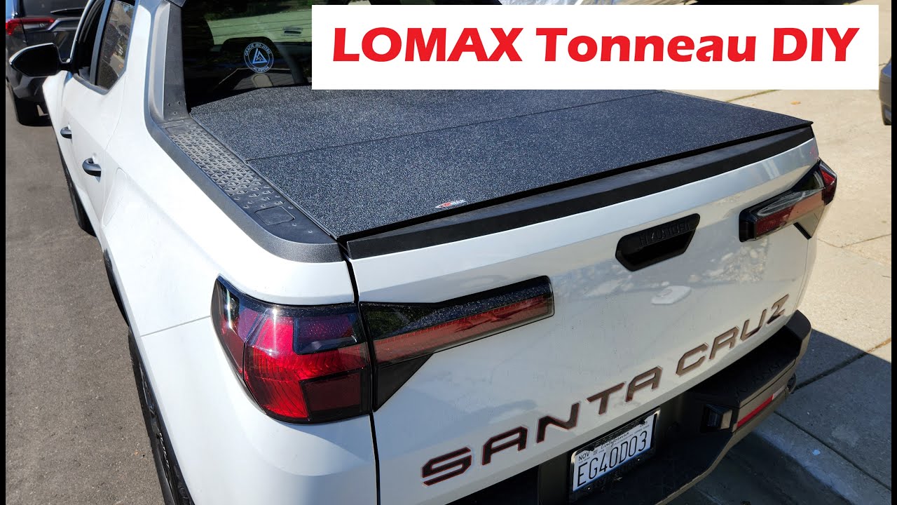Чехол на крышу LOMAX Stance Tonneau Cover своими руками — Hyundai Santa Cruz 2025 года