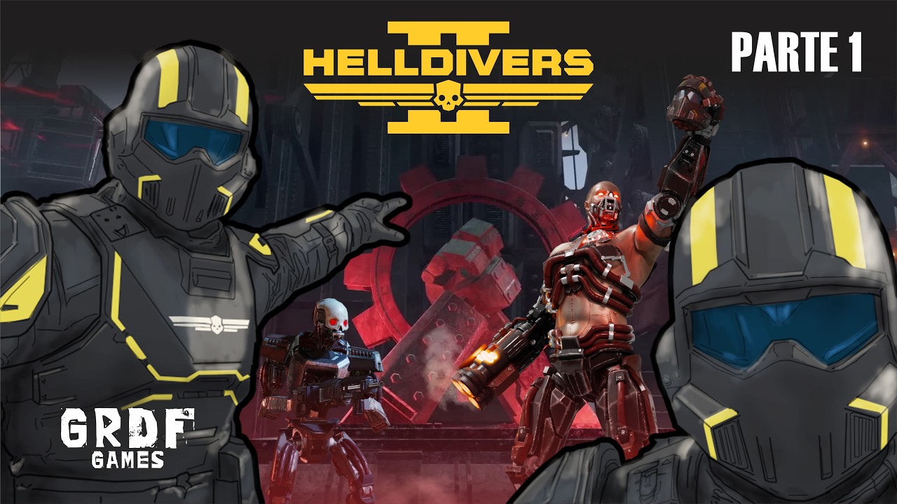 Entregando a democracia para os autômatos em HELLDIVERS 2 parte 1