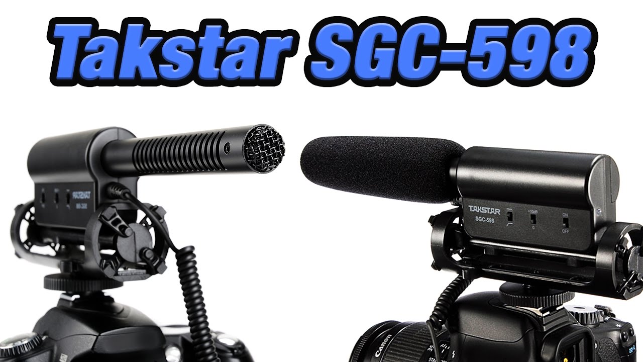 Микрофон Пушка с AliExpress Takstar SGC 598