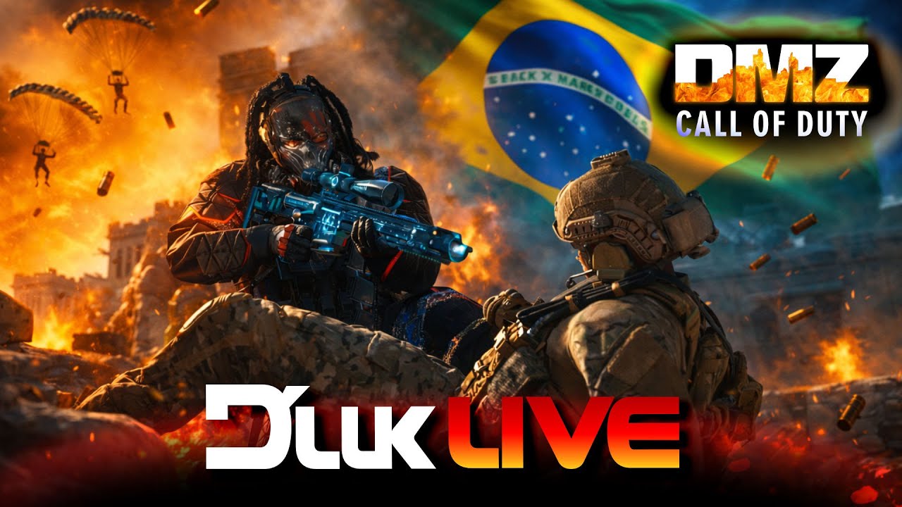 🟢 LIVE ON 🎮 DMZ o início. Contratos, Melhorias e Missões 💀 Call Of Duty 🇧🇷 DLuk Live (PS5) 🦉