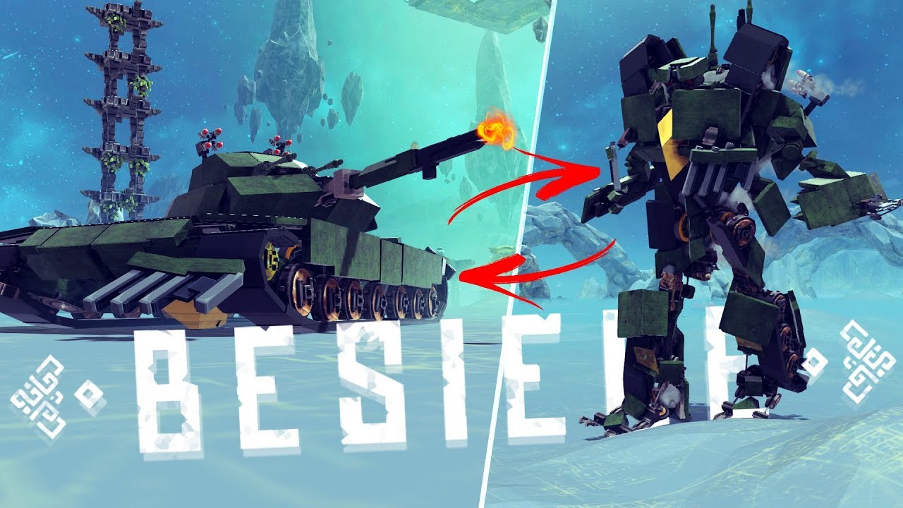 Лучшие творения Besiege — трансформирующиеся танки, самая большая карта в Besiege и многое другое...