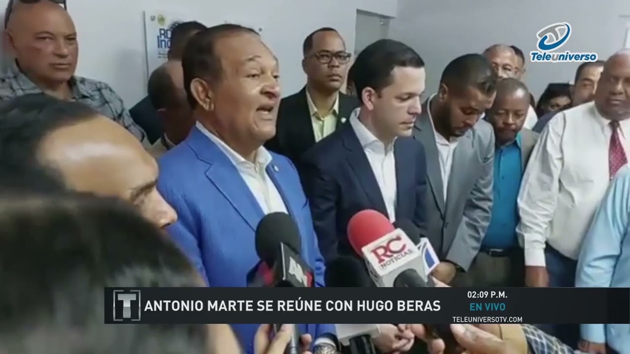 Antonio Marte se reúne con nuevo director del INTRANT, Hugo Beras