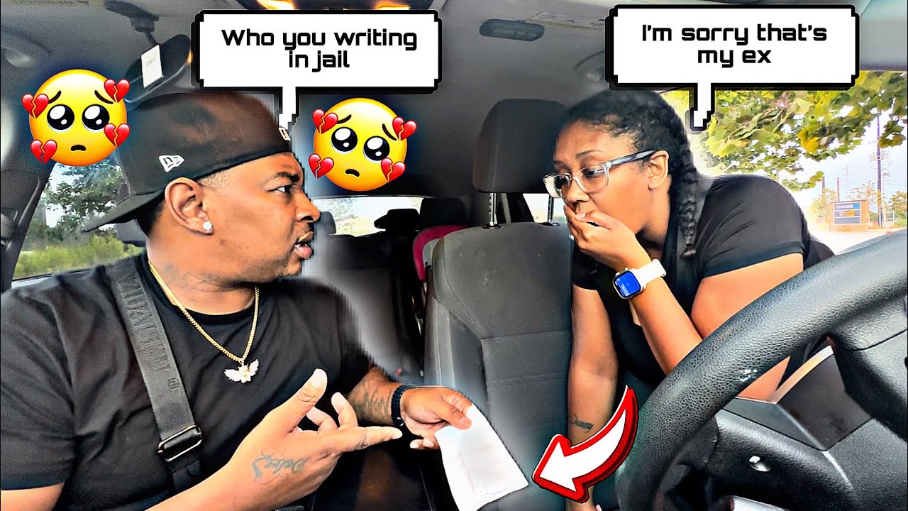 CAUGHT WRITING A LETTER TO MY EX IN JAIL PRANK ON HUSBAND! *BAD IDEA*