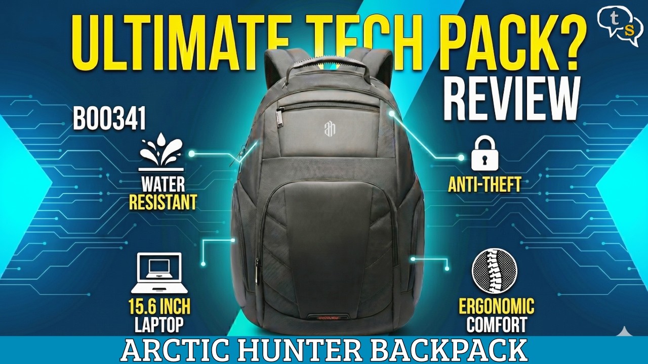 Arctic Hunter B00341 Backpack Review | Best Budget Tech Bag?