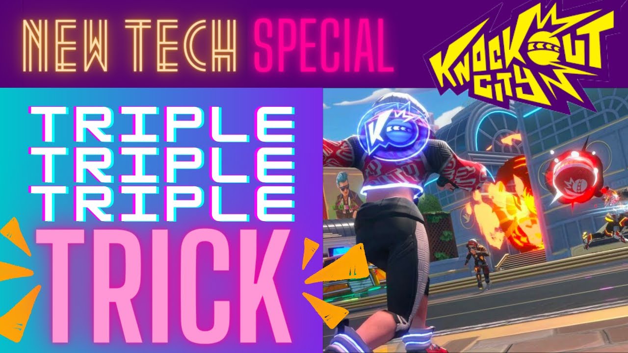 Custom Trick!!!!!! 🔥 NEW TECH 🔥 #KnockoutCity TIPS and TRICKS