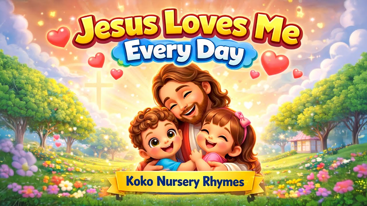 Jesus Loves Me Every Day | Jesus Nursery Song