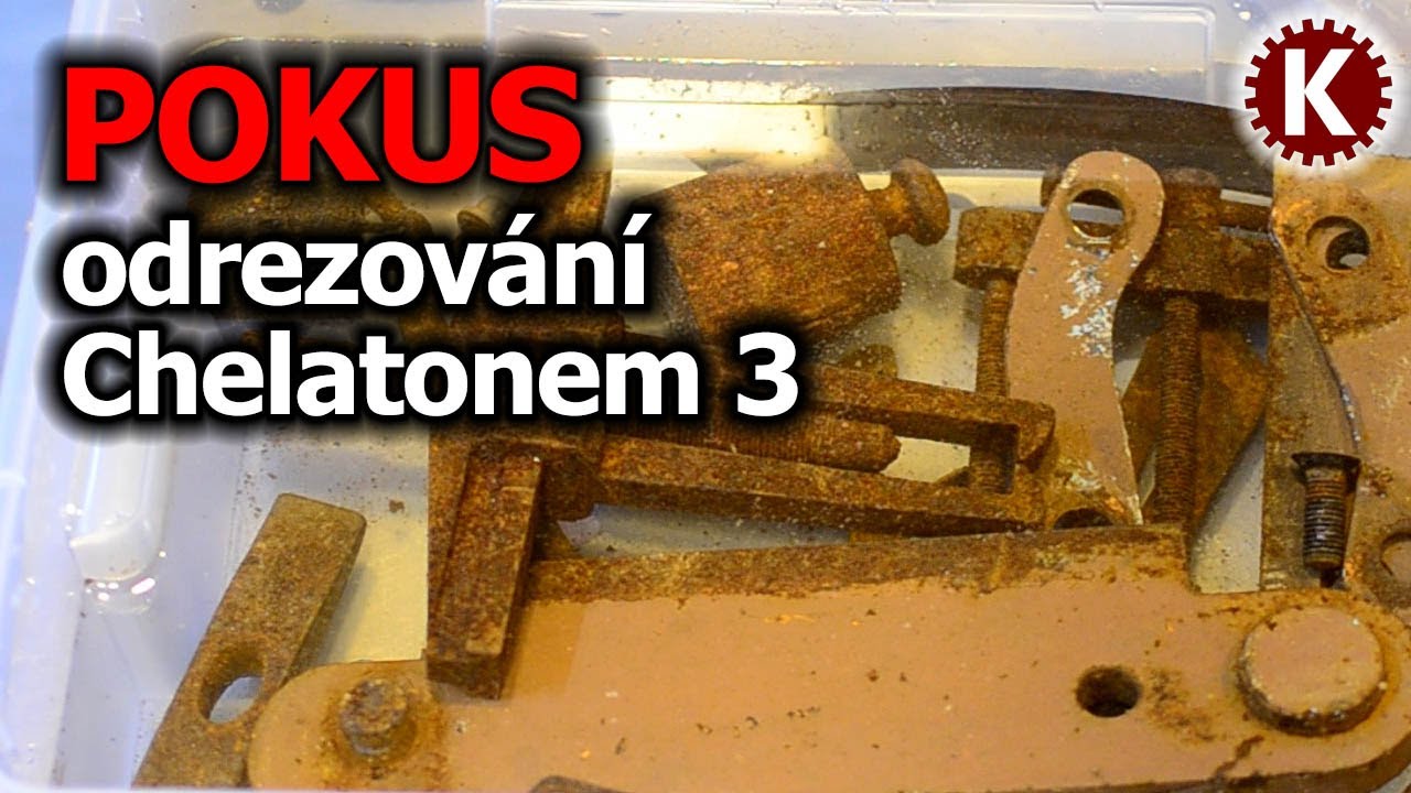 POKUS - odrezování Chelatonem 3
