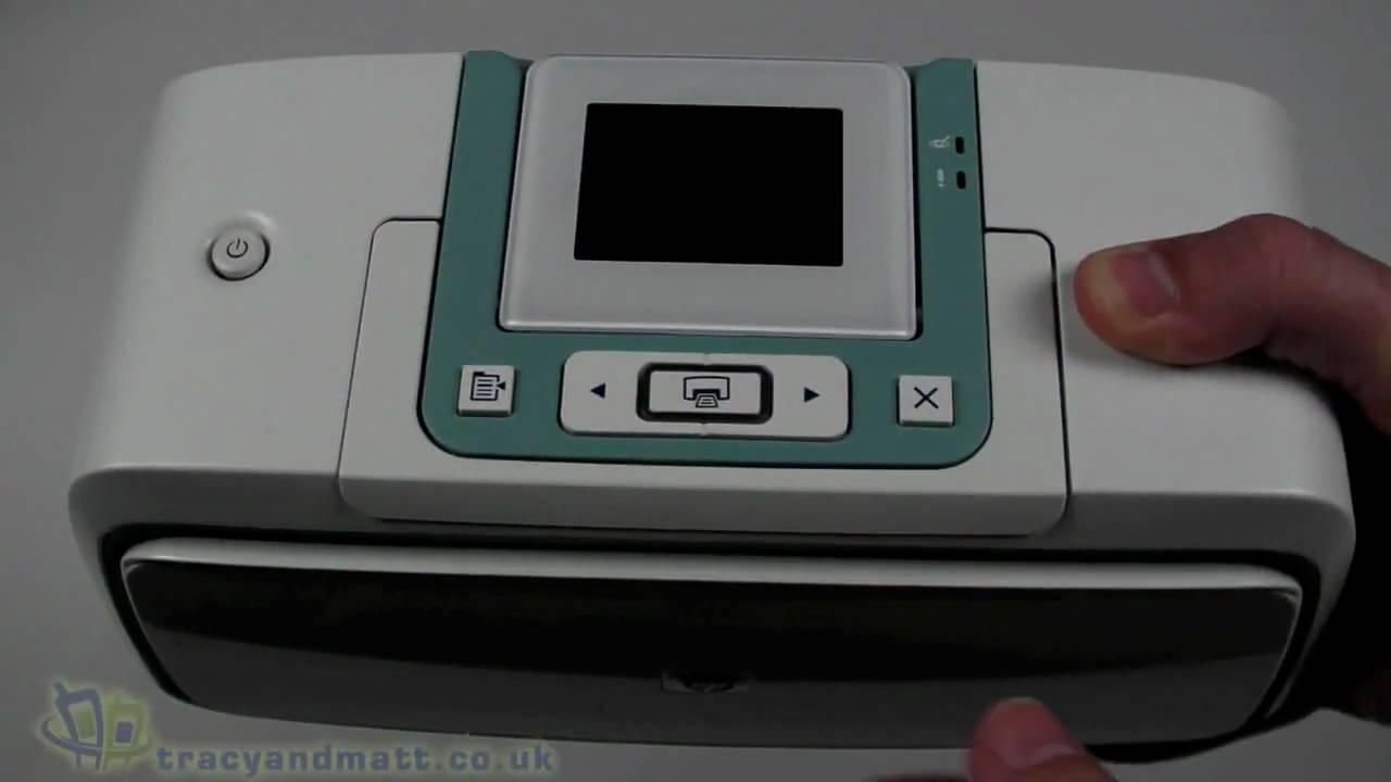 HP Photosmart A532 unboxing video