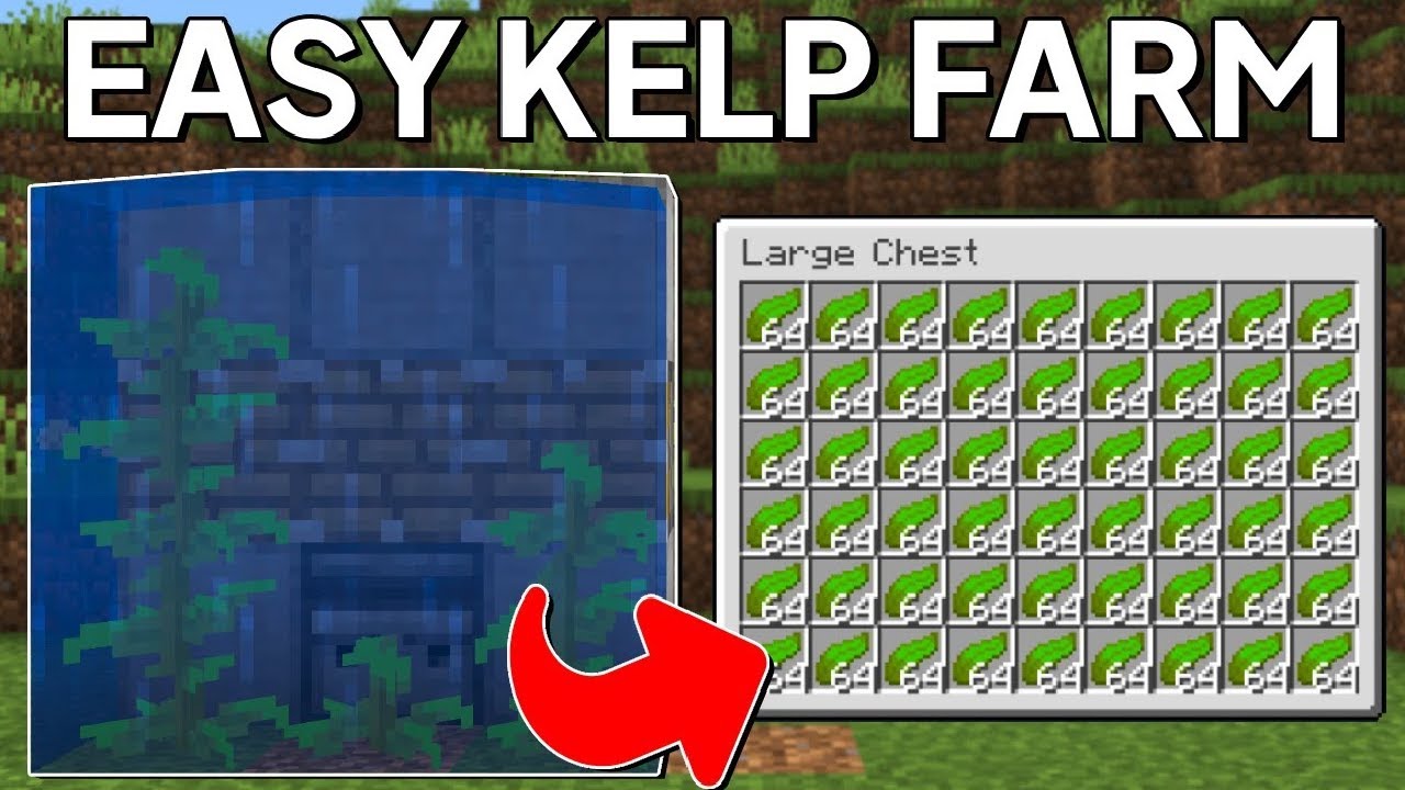 Minecraft Kelp Farm 1.21.11