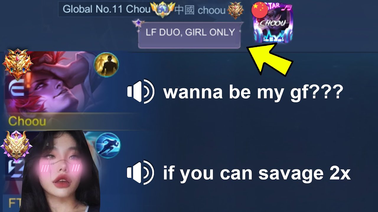 CHOOU LOOKING FOR GIRLFRIEND GONE WRONG !! (open mic?)