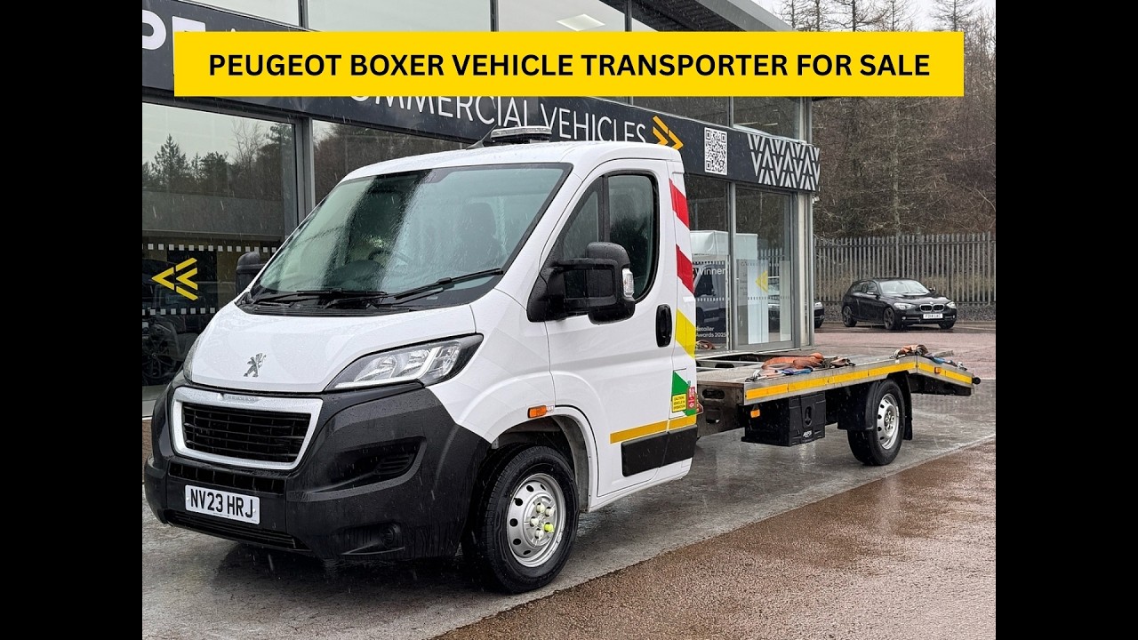 PEUGEOT BOXER VEHICLE TRANSPORTER FOR SALE