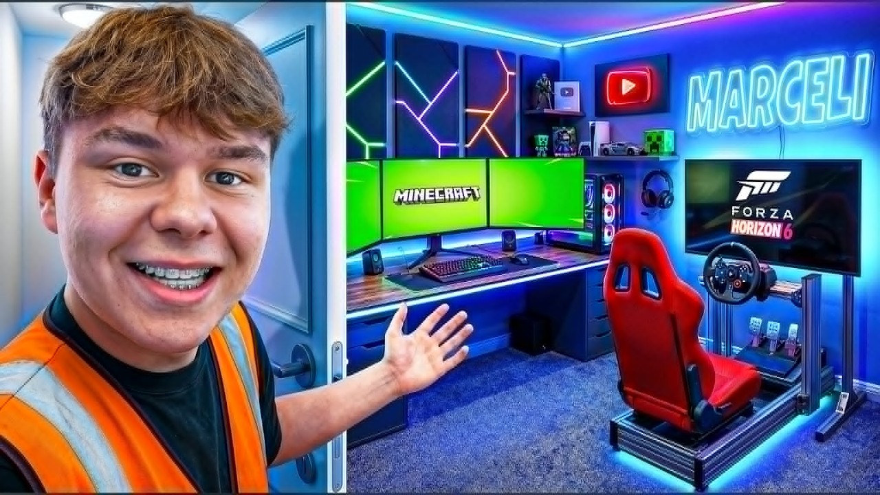 zbudowałem GAMING ROOM moich marzeń...