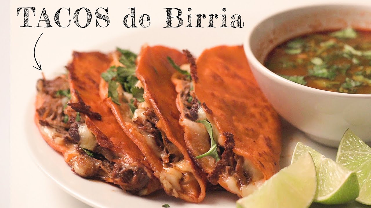 Tacos de Birria | Receta Fácil y Auténtica (Paso a Paso) / How to Make Tacos de Birria at Home