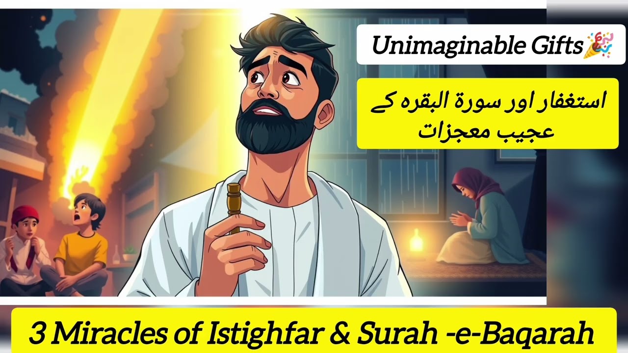3 Amazing Miracles of Istighfar & Surah -e-Baqarah | Beshumar barkat aur behtreen results🎉💯