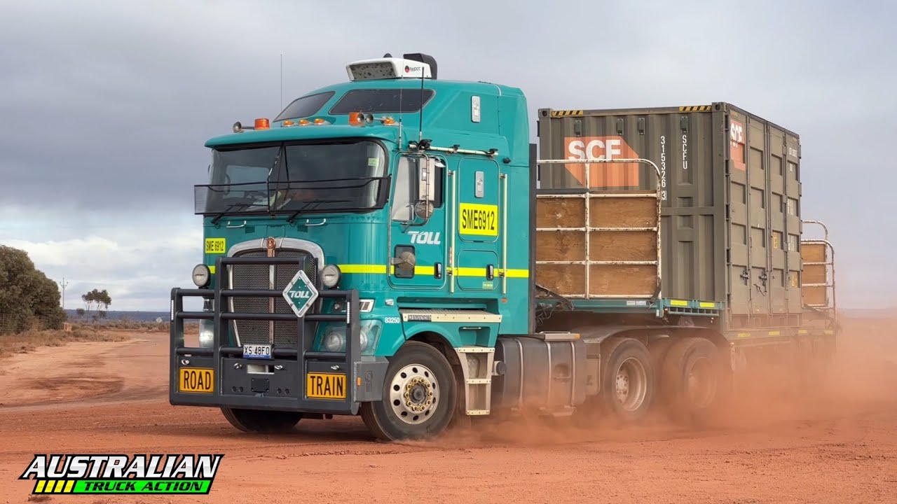 Australian Kenworth K200 Road Train Compilation #5 
