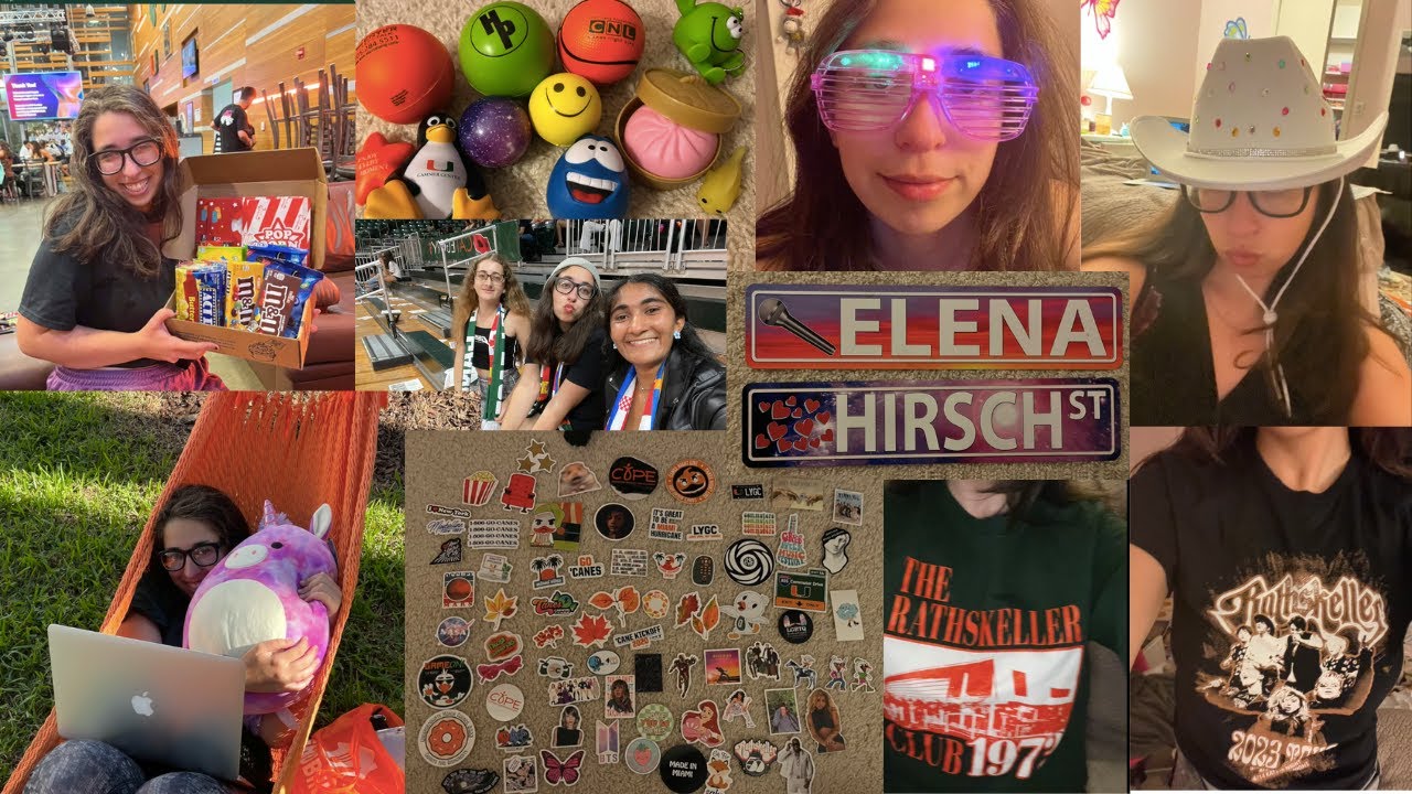 ALL THE FREEBIES I GOT AT UNIVERSITY OF MIAMI!