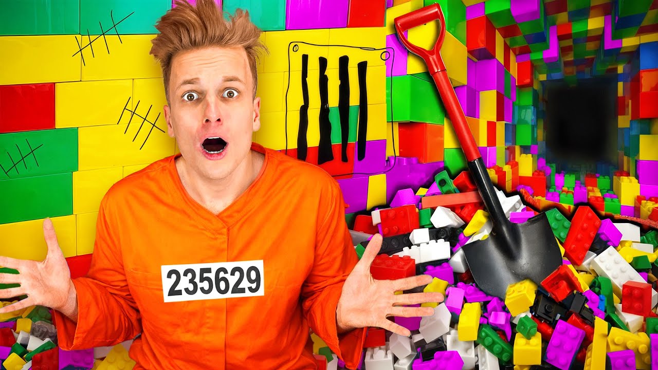 ENTKOMME AUS DEM LEGO-GEFÄNGNIS Challenge !
