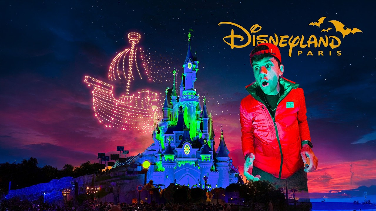 DISNEYLAND PARIS ad HALLOWEEN Tour Completo 🎃