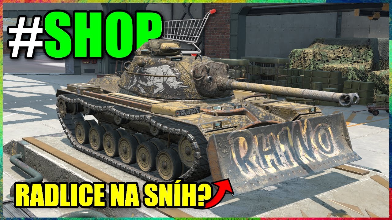 #SHOP - Tank loňských Vánoc za goldy! 🦏 | WoT Blitz