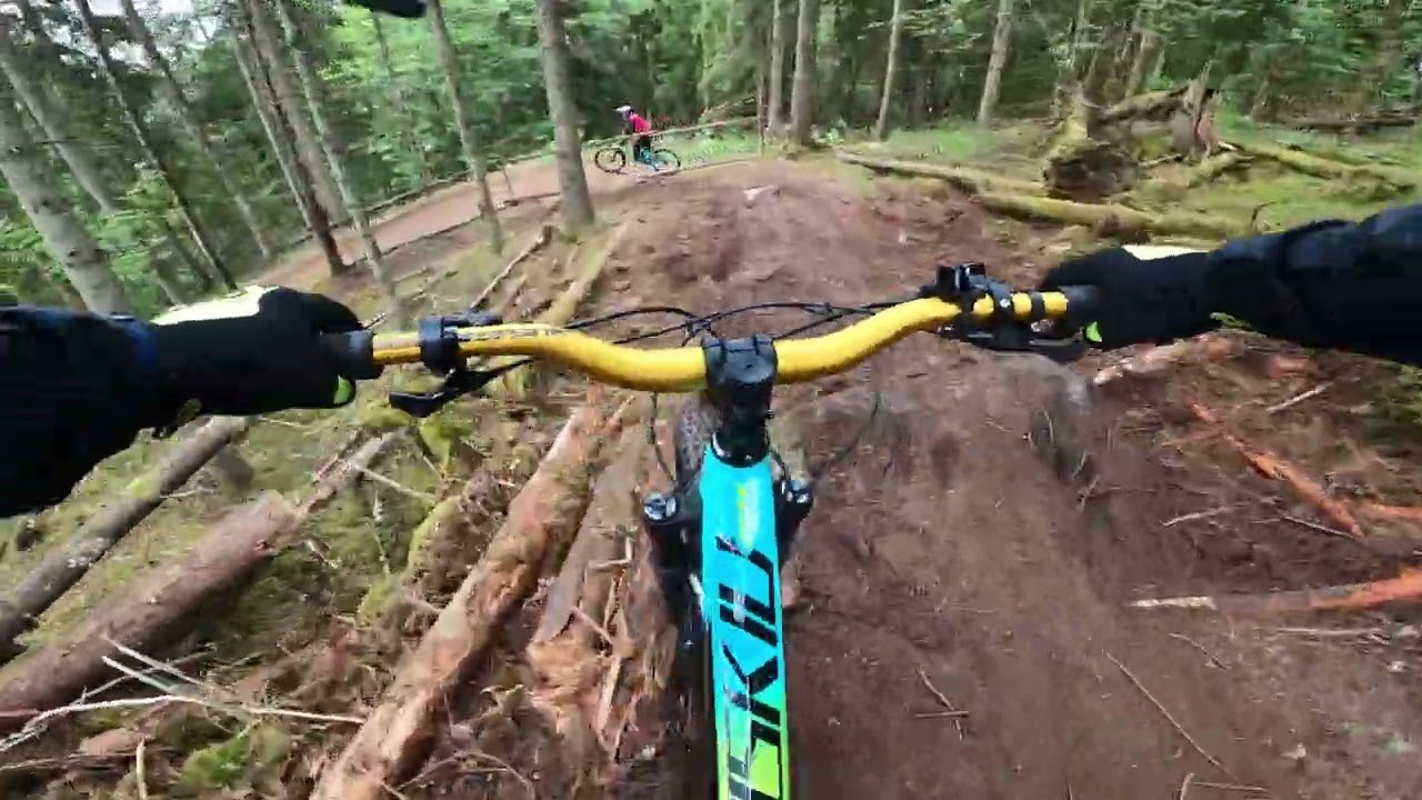 Isaberg bikepark. örnen och falken