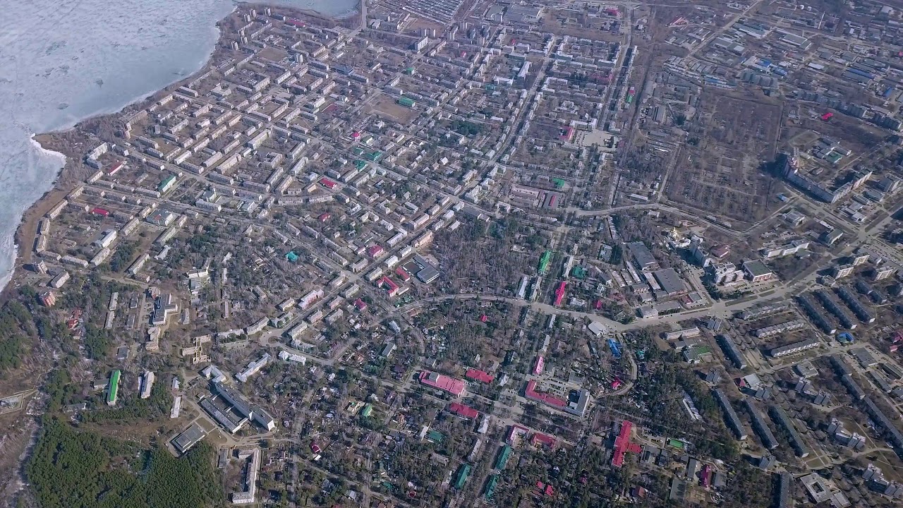 Озерск с высоты 1.5 км.