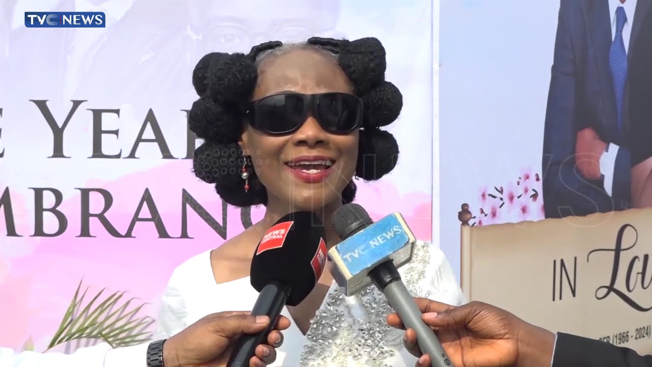 WATCH: Joyce Wigwe Speaks On Wigwe's Family Crisis At One Year Memorial