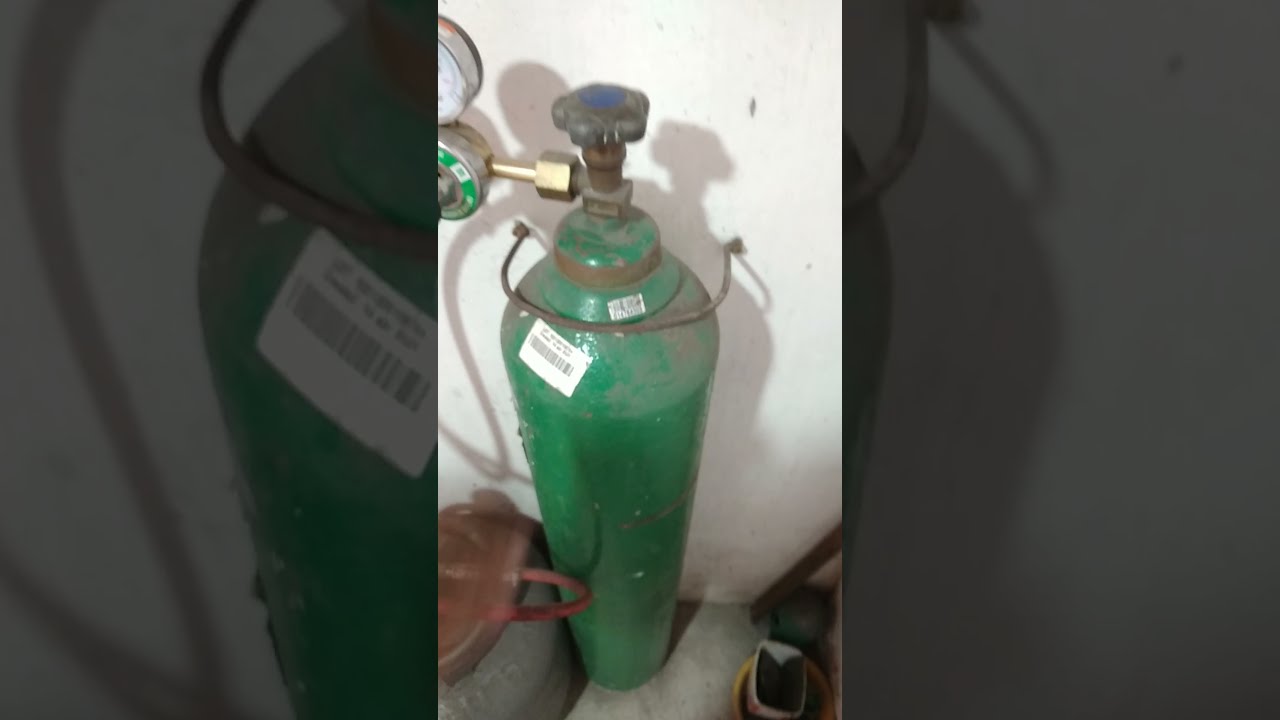 dúvidas do tamanho do cilindro de oxigênio pra fundição de moedas