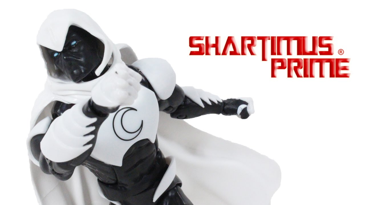 Marvel Legends Moon Knight 2017 Spider-Man Homecoming Vulture BAF Action Figure Toy Review