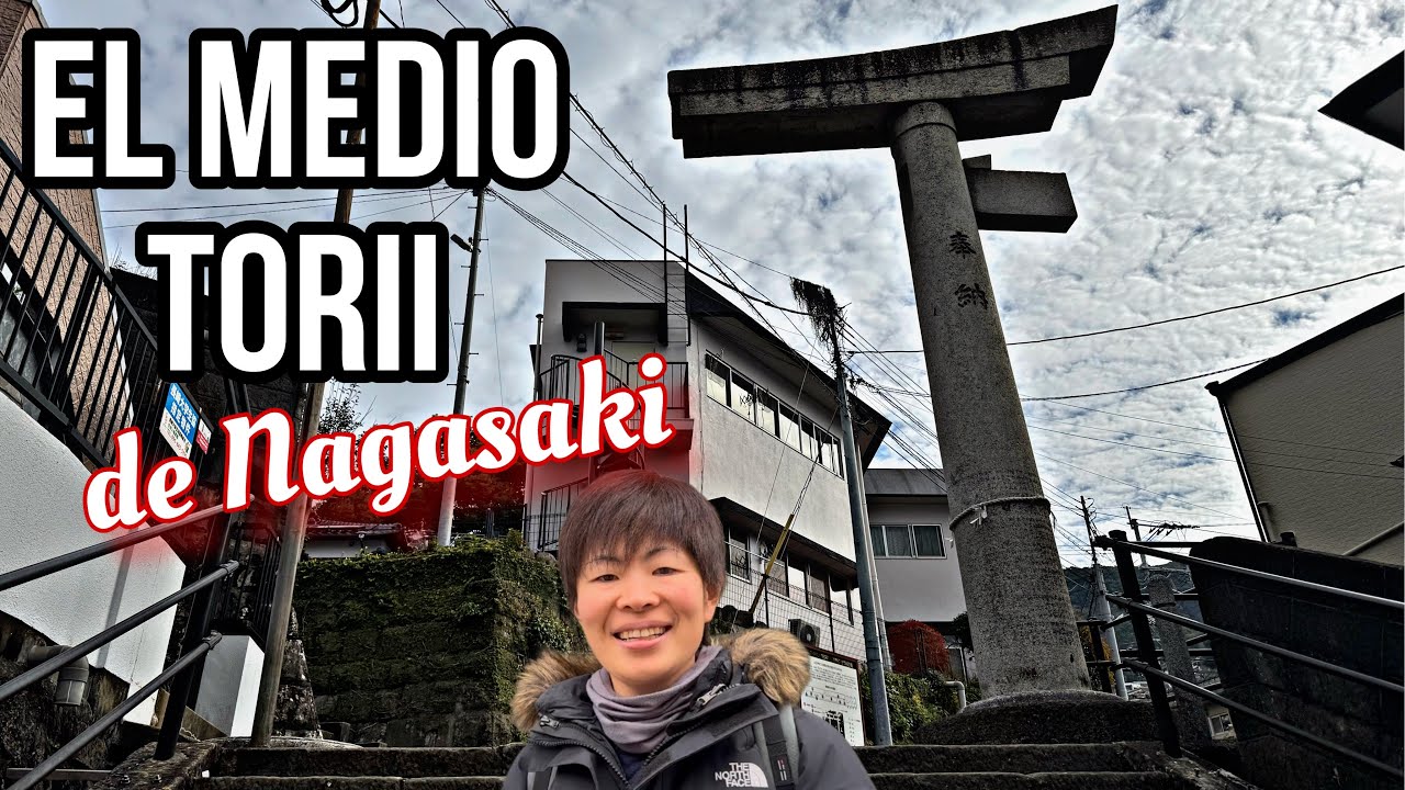 ¿Qué ver en Nagasaki? 🇯🇵 EL MEDIO TORII🇯🇵 Partido por la mitad