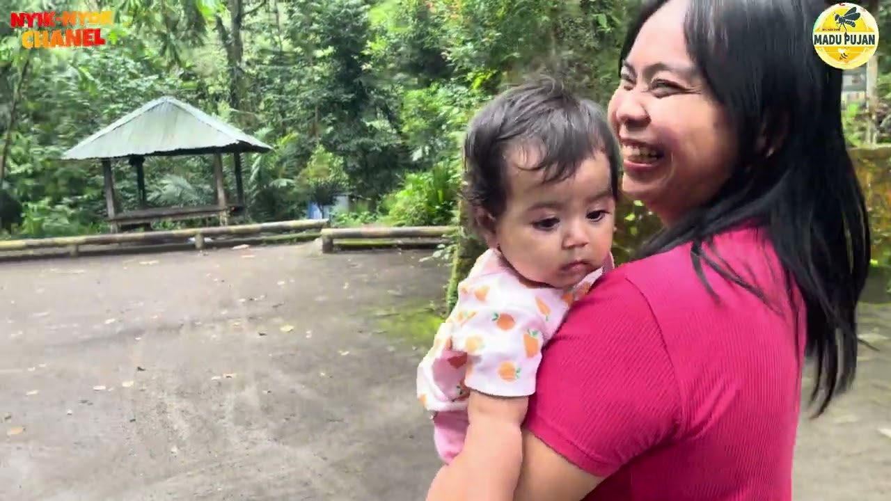 Perdana si cantik jalan jalan ke aik nyet dan kebun 