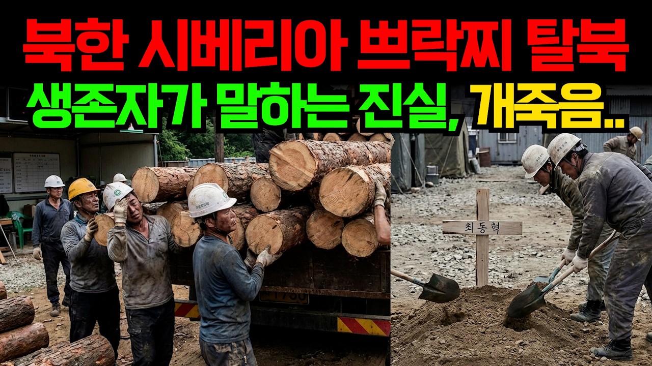 동료가 죽어가는 시베리아.. 탈북을 강행하는 북한 노동자들