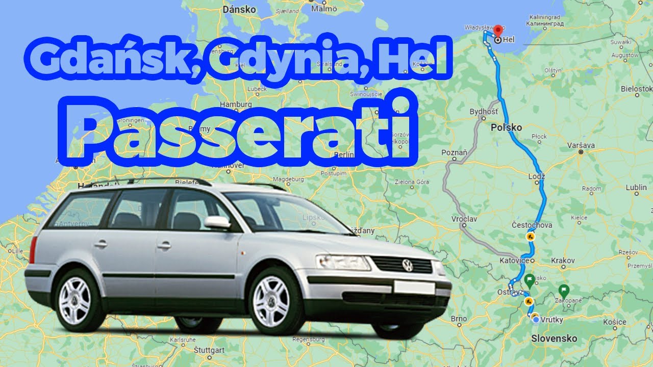Starým Passatom ´98 | Zo Slovenska k Baltskému moru (dokáže to?) | Gdansk, Gdynia, Hel | Day 1