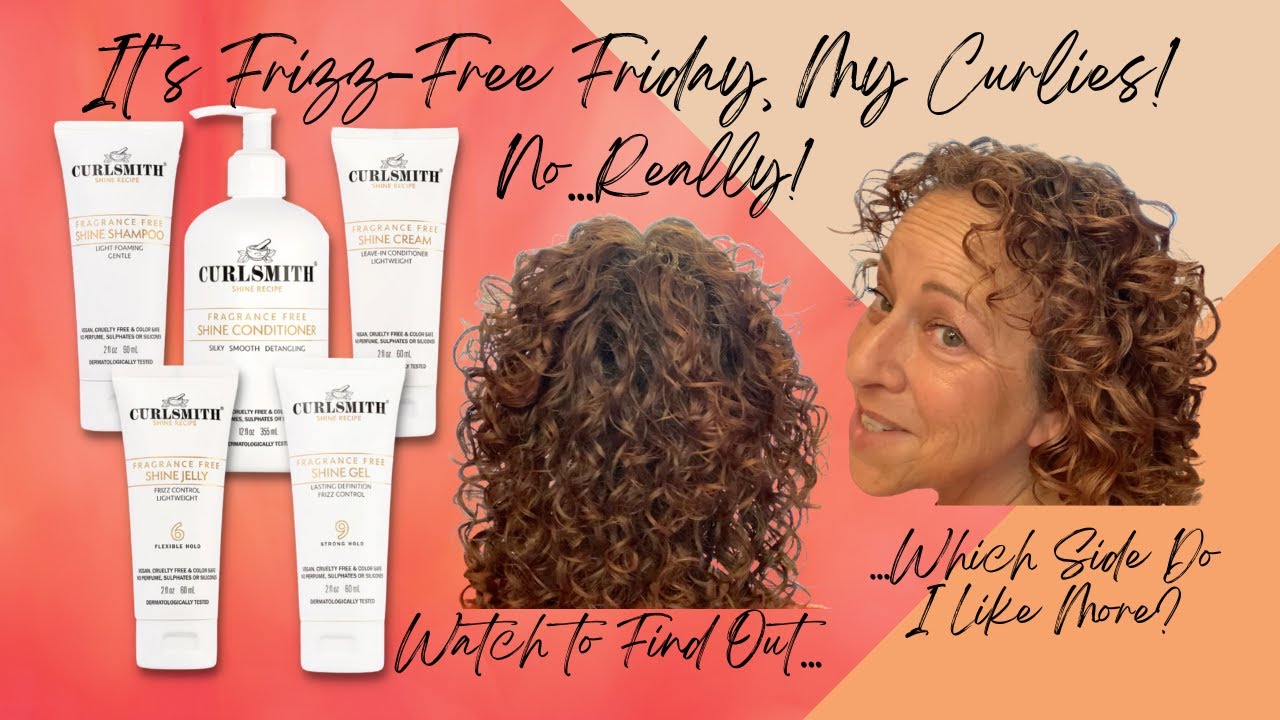 I'm Trying The Curlsmith Shine Line, For The First Time! See How To Get Great Results!