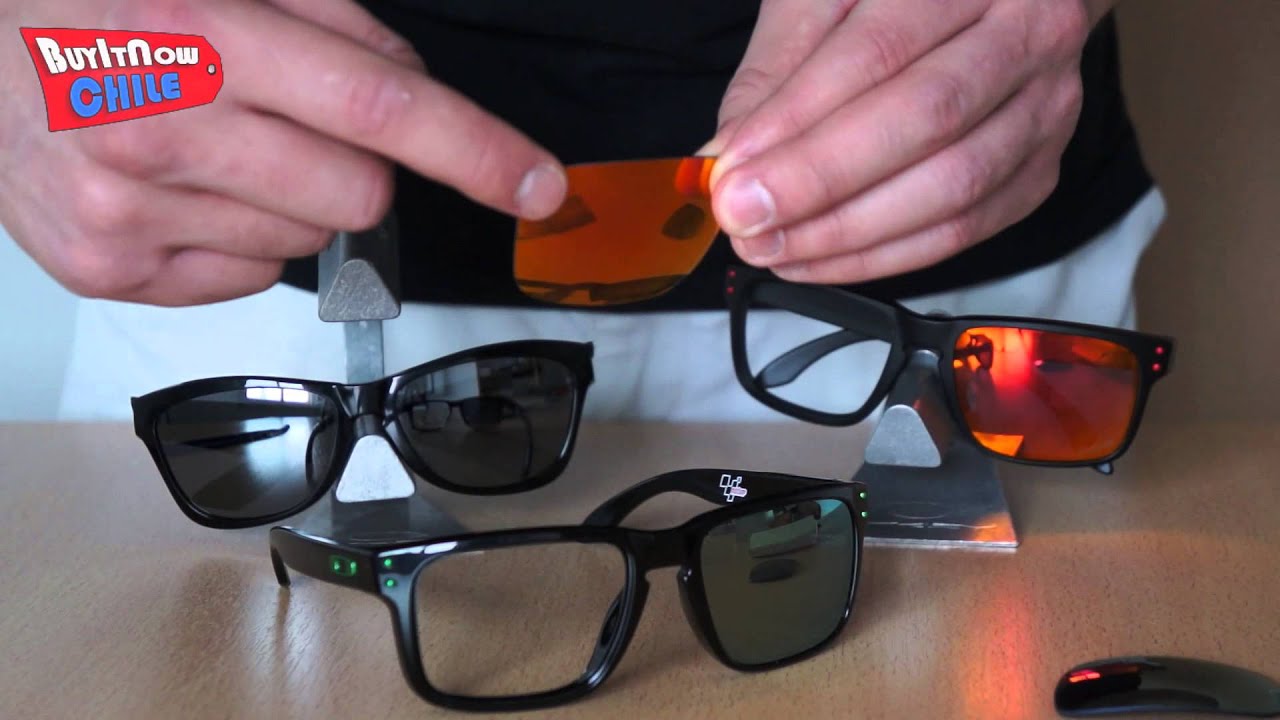 Cambio / reemplazo lente / cristal de Oakley Holbrook - www.buyitnowchile.cl