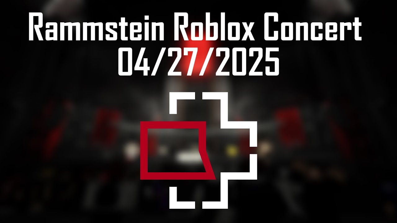 Rammstein Roblox tour 2025 [Full Сoncert] Live from Estádio da Luz-27.04.2025 4K