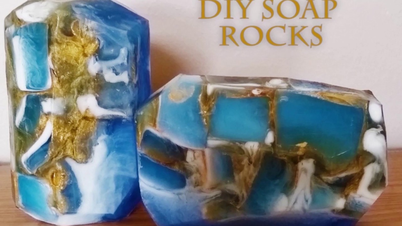 DIY Soap Rocks - Melt and Pour