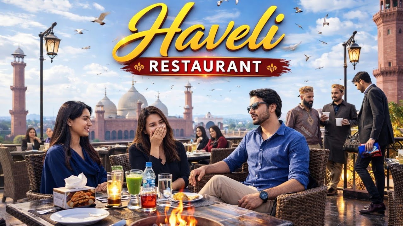 A Royal Day in Lahore! Havelii Restaurant Feast + Magnificent Badshahi Mosque Views 🕌