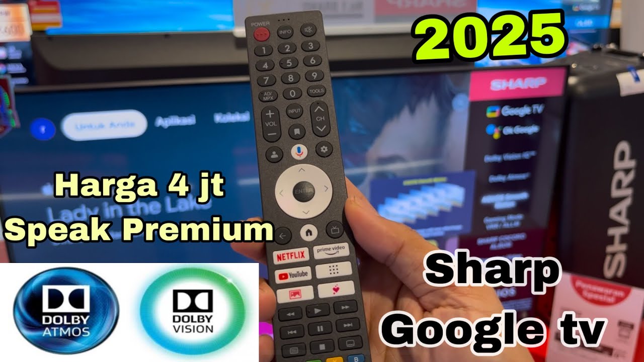 Google Tv Sharp FITUR Premium Tapi Harga Murah 4T-C42FK1I NEW 2025