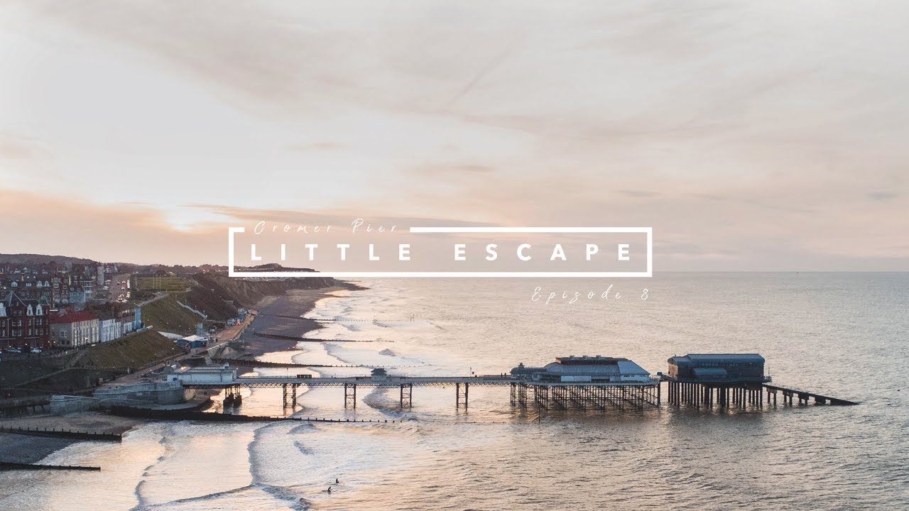 Cromer Pier // Little Escape // Episode 8 // Norfolk // Drone 4K 60fps