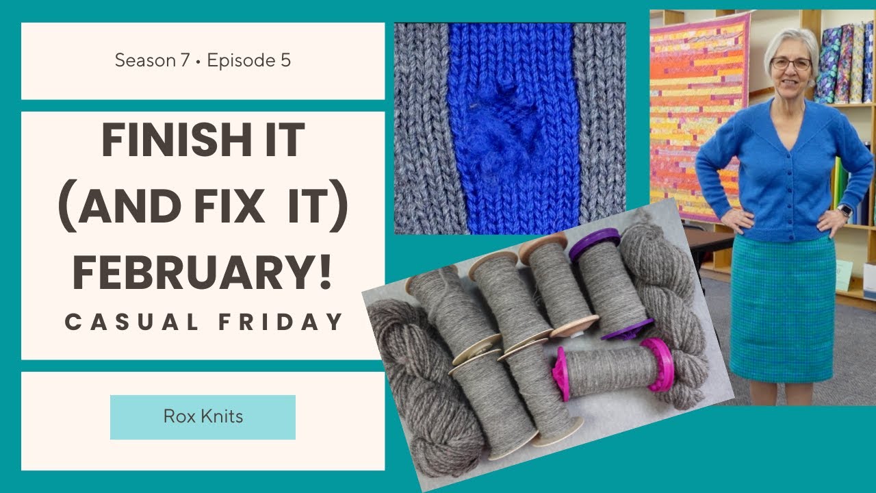 What I Finished During Finish it February // Casual Friday S7E05