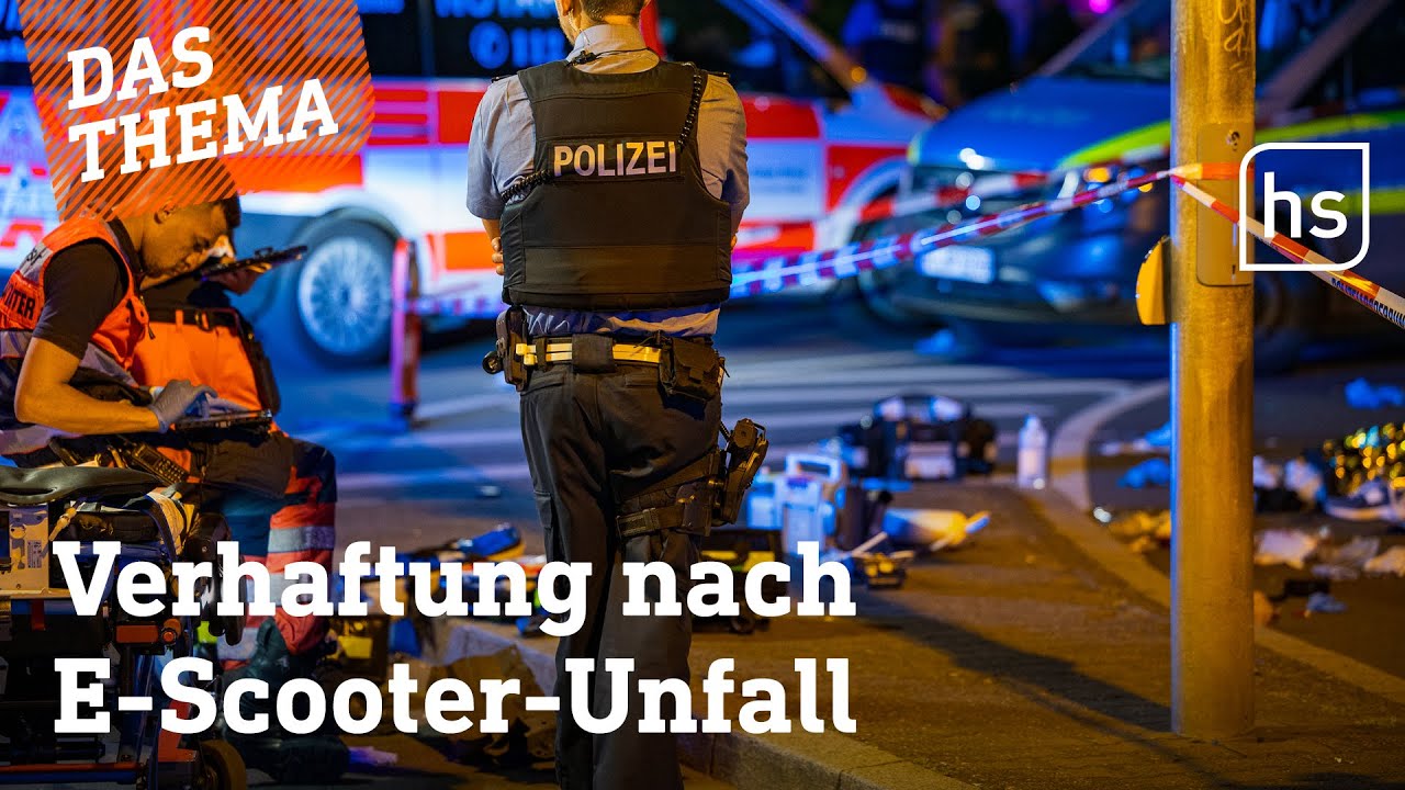 Zwillinge auf E-Scooter überfahren – Autofahrer hatte Lachgas konsumiert | hessenschau DAS THEMA