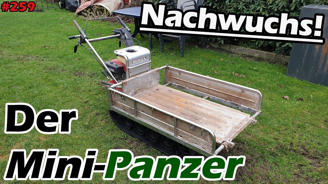WIEDERBELEBUNG nach 3 Jahren! | Neue Hilfe im Wald | Mein Mini-Panzer | Honda HP 400 | Mr. Moto