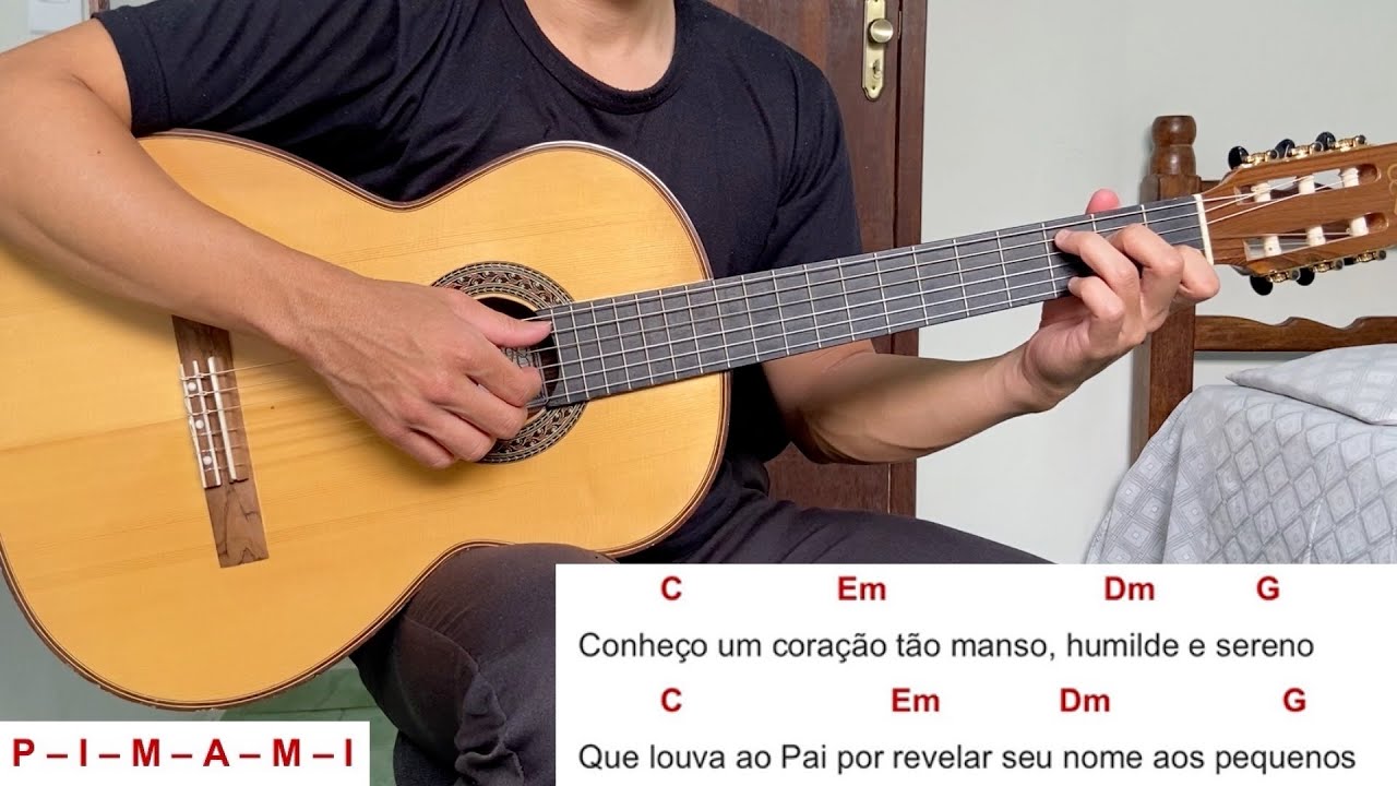 CONHEÇO UM CORAÇÃO (cura) | como tocar no violão [letra e cifra]