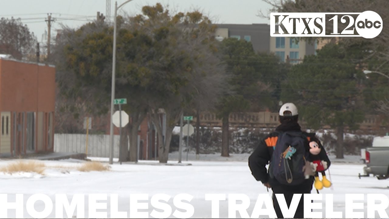 Homeless traveler shares survival tactics amid Abilene's freezing temperatures