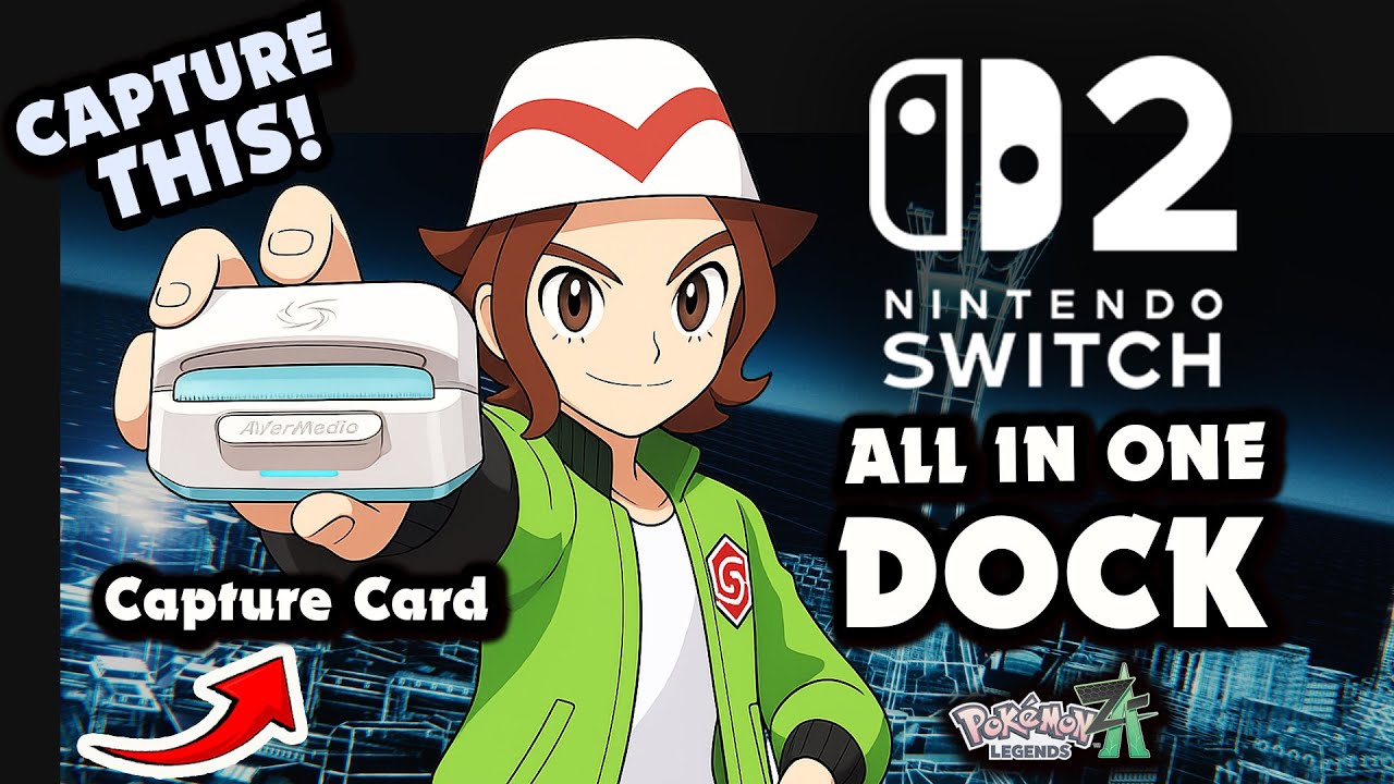 ЛУЧШАЯ док-станция для Nintendo Switch 2! ВСЁ В ОДНОМ! Снимайте, заряжайте, играйте!