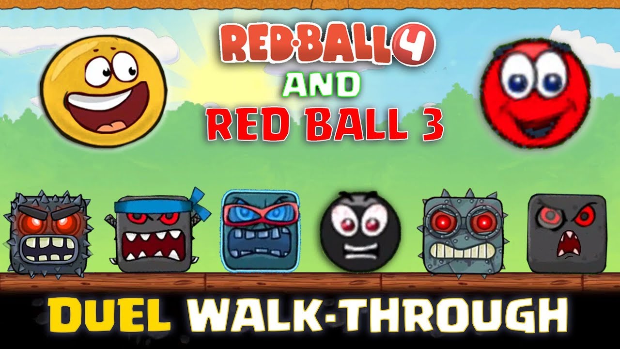 RED BALL 4 & RED BALL 3 - 